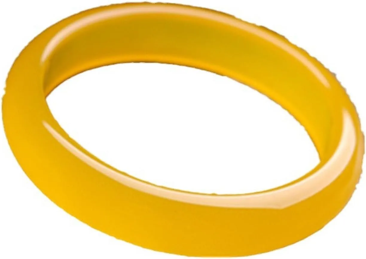 Natural Jade Bangle Bracelet, for Women Genuine Yellow Chalcedony Bracelet.