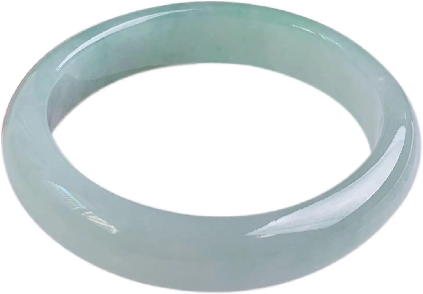 Natural Jade Bangle Bracelet for Women,Myanmar Grade A Jade Bracelet, Classical Charm