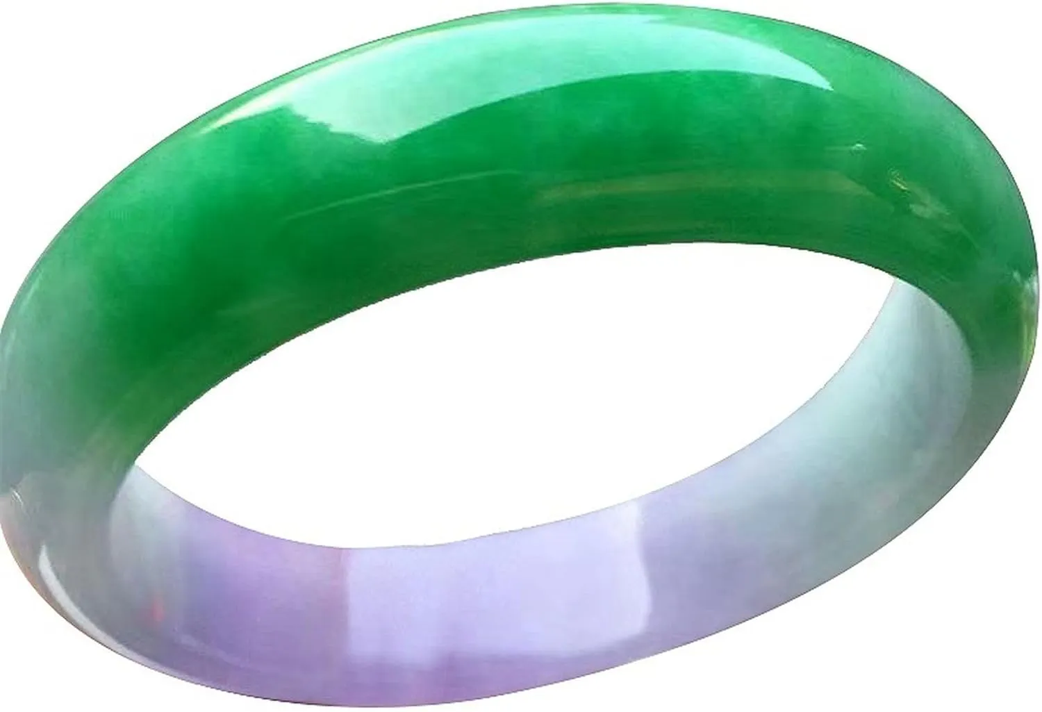 Natural Jade Bangle Bracelet For Women,violet Grade A Jadeite,purple And Green Bracelet