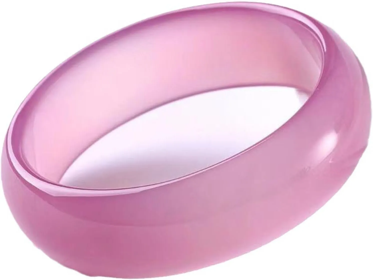 Natural Jade Bangle Bracelet,Pink Widening Jade Marrow,Women's Agate Jade Bracelet.