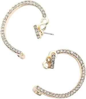 New 2025 Gift Fashion Pin Earrings For Women Crystal Statement Cartilage Ear Cuff Jewelry Trendy Accessories Creative