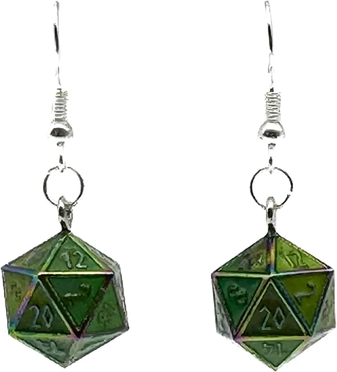 Norse Foundry Earrings - Hypoallergenic, Lightweight, Unique D20 TTRPG Inspired Jewelry, Ideal for Gamers, Role-Playing Enthusiasts