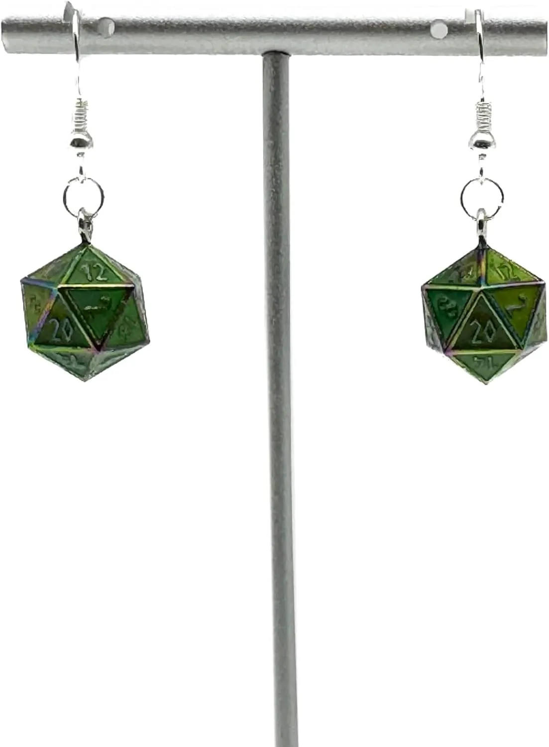 Norse Foundry Earrings - Hypoallergenic, Lightweight, Unique D20 TTRPG Inspired Jewelry, Ideal for Gamers, Role-Playing Enthusiasts