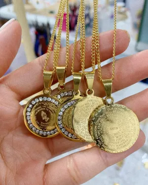 Prayer Warrior Necklace (Gold)