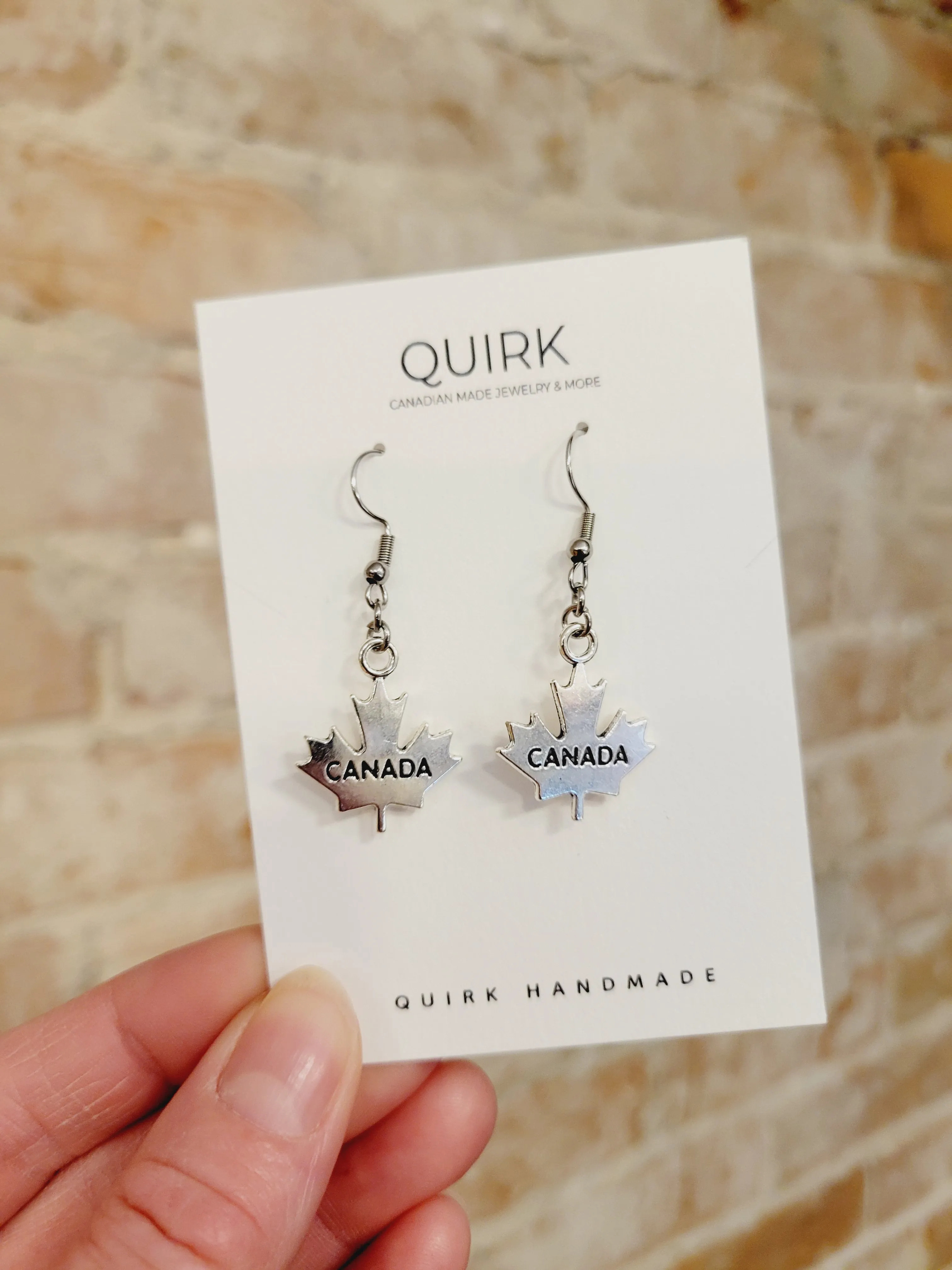 Quirk Handmade Jewelry, Everyday Dangle Earrings