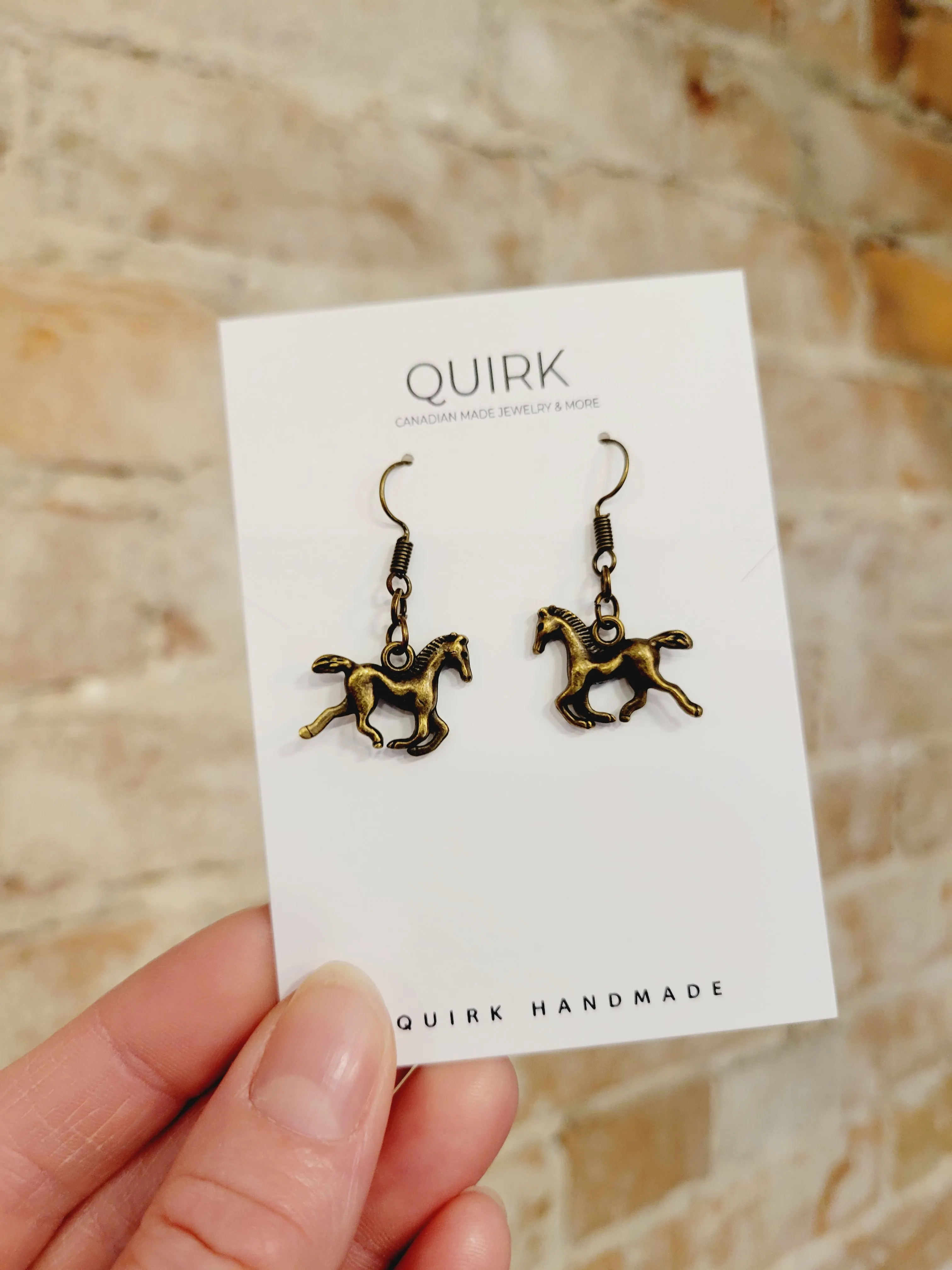 Quirk Handmade Jewelry, Everyday Dangle Earrings