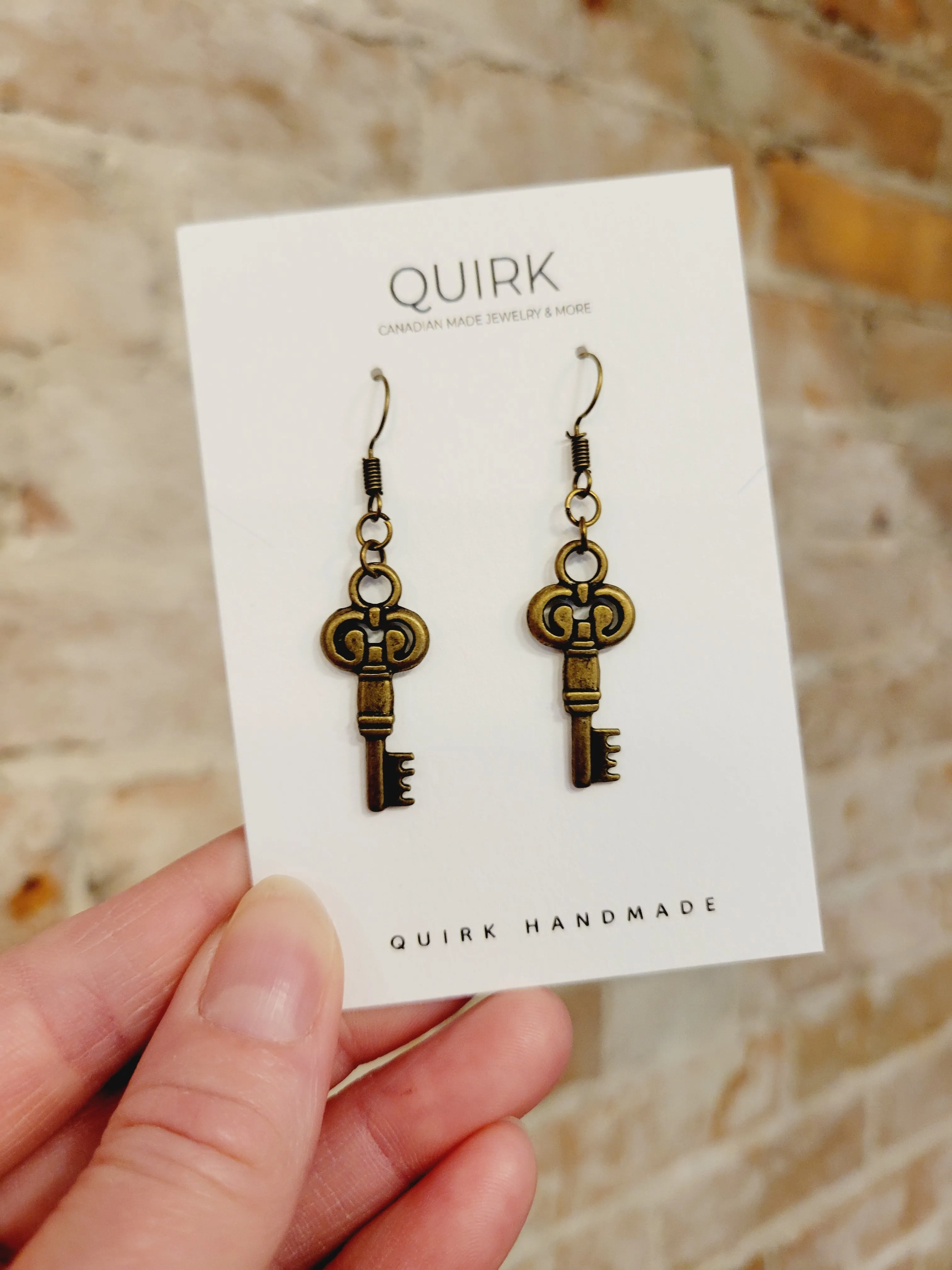 Quirk Handmade Jewelry, Everyday Dangle Earrings