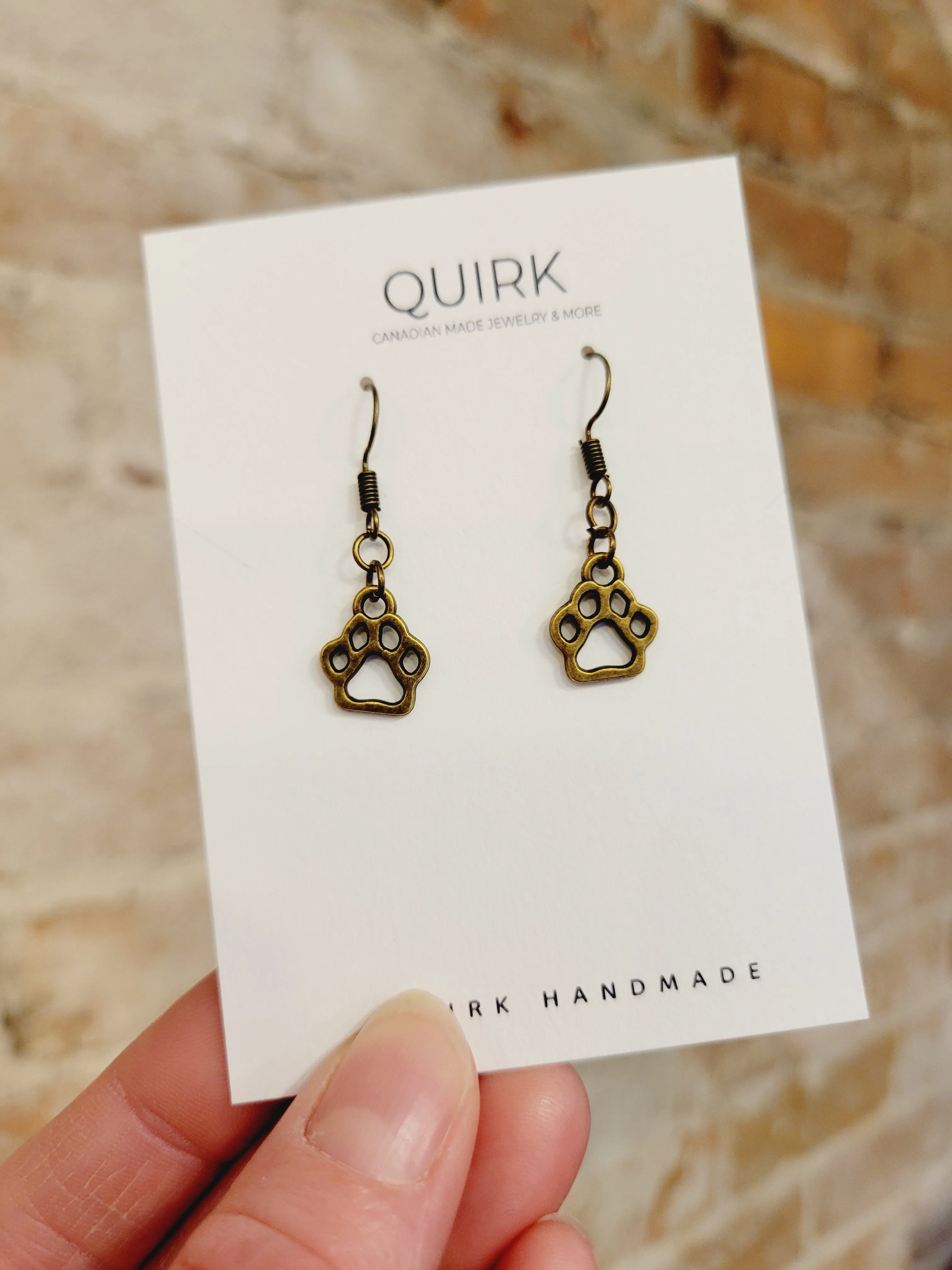 Quirk Handmade Jewelry, Everyday Dangle Earrings