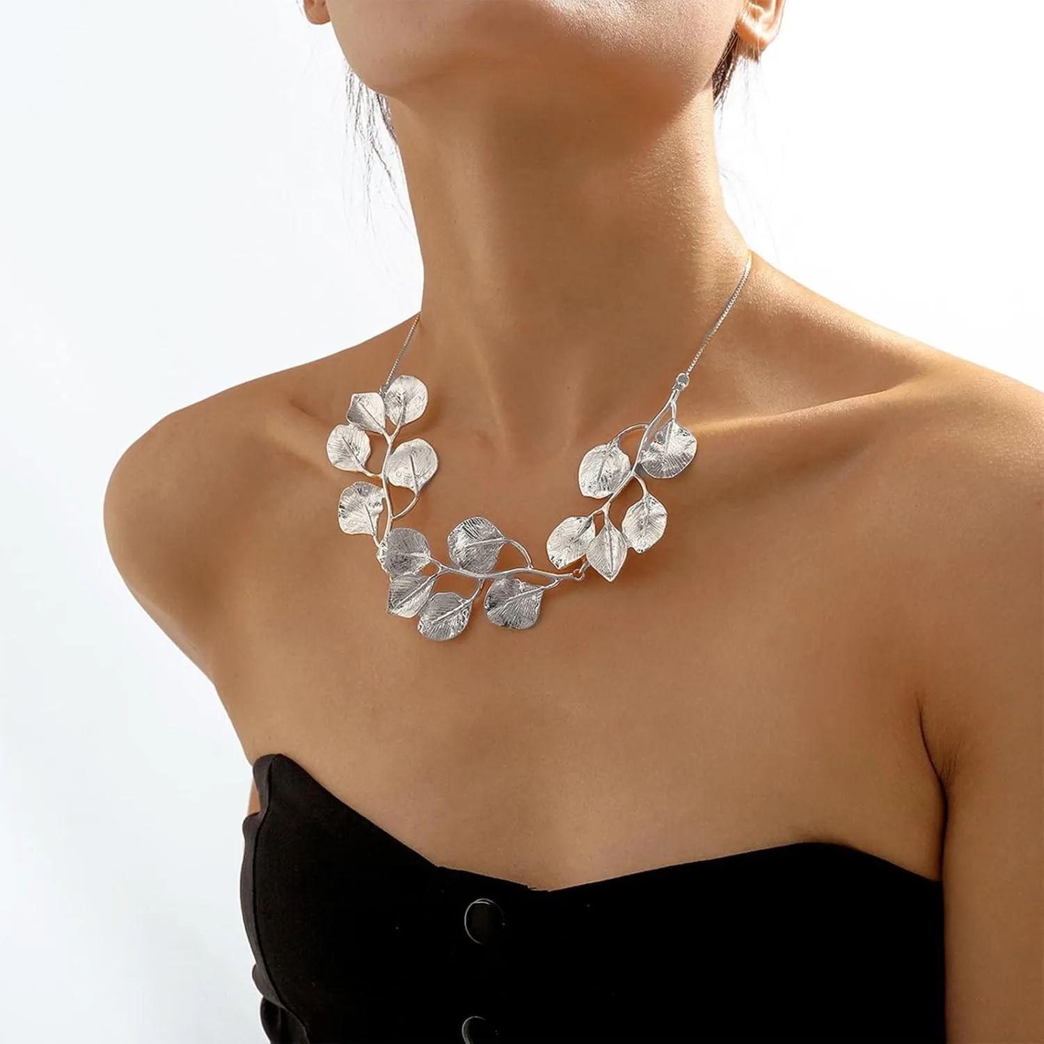 Roe Dolph Chunky Gold Necklace Chunky Necklaces for Women Statement Necklace Gold Charm Necklace Punk Cuban Link Chain Necklace Chain Necklace Aesthetic Jewelry for Women