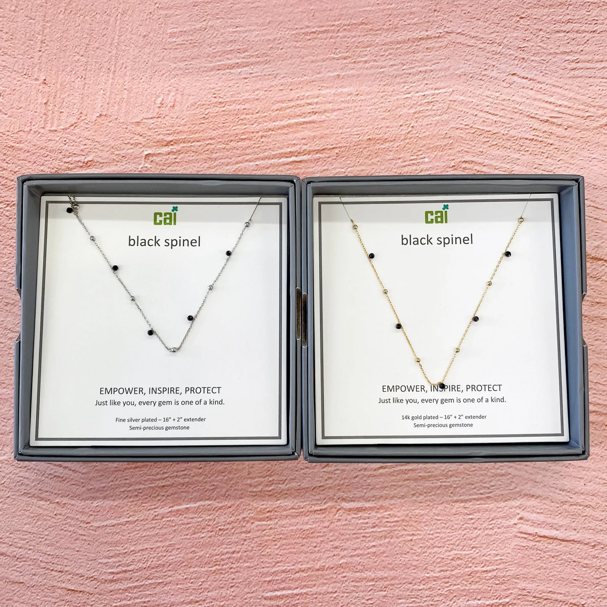 Satellite Gemstone Necklace