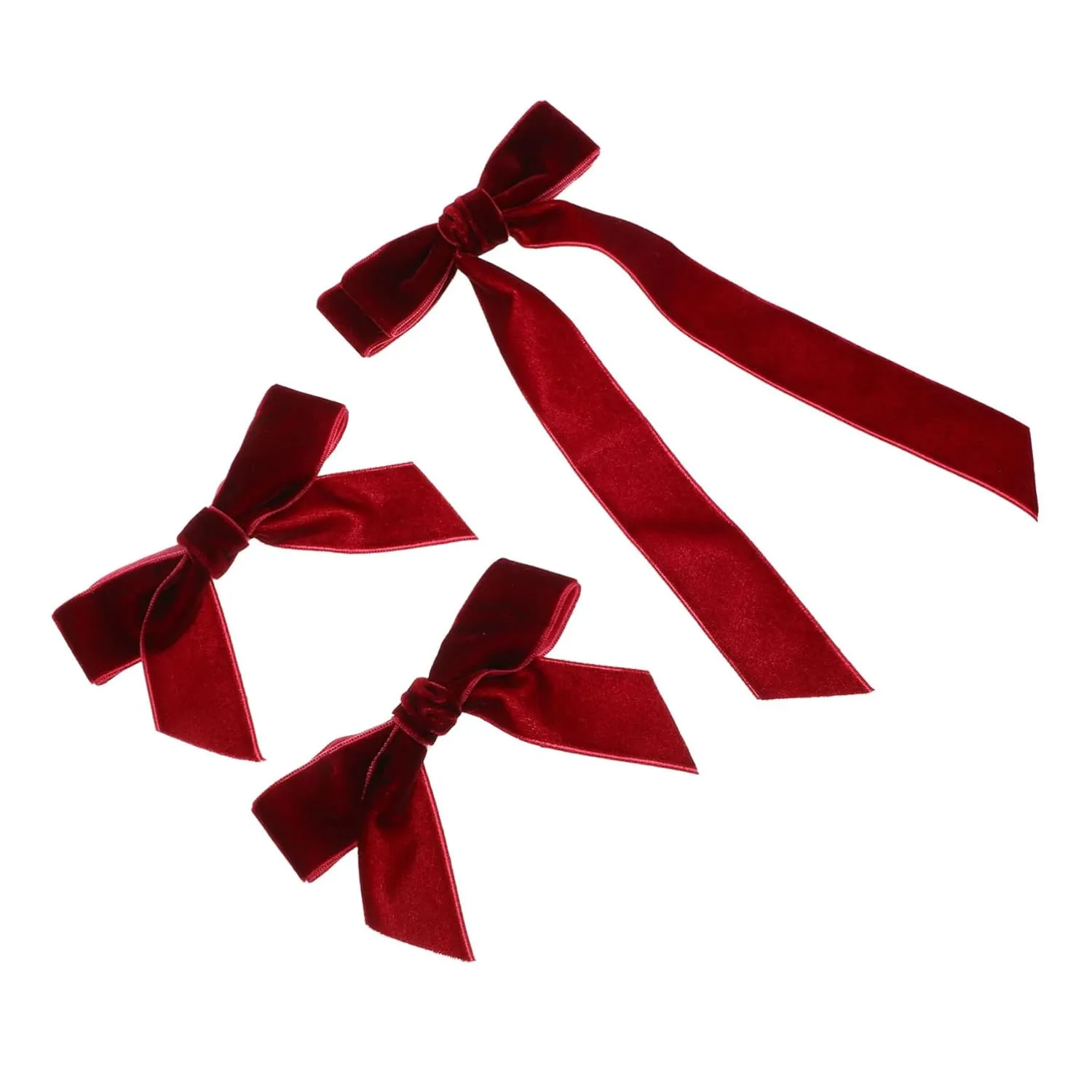 Snake Headband Bow Clips Girls Hair Accessories Soft Velvet Hair Decorations for School Parties