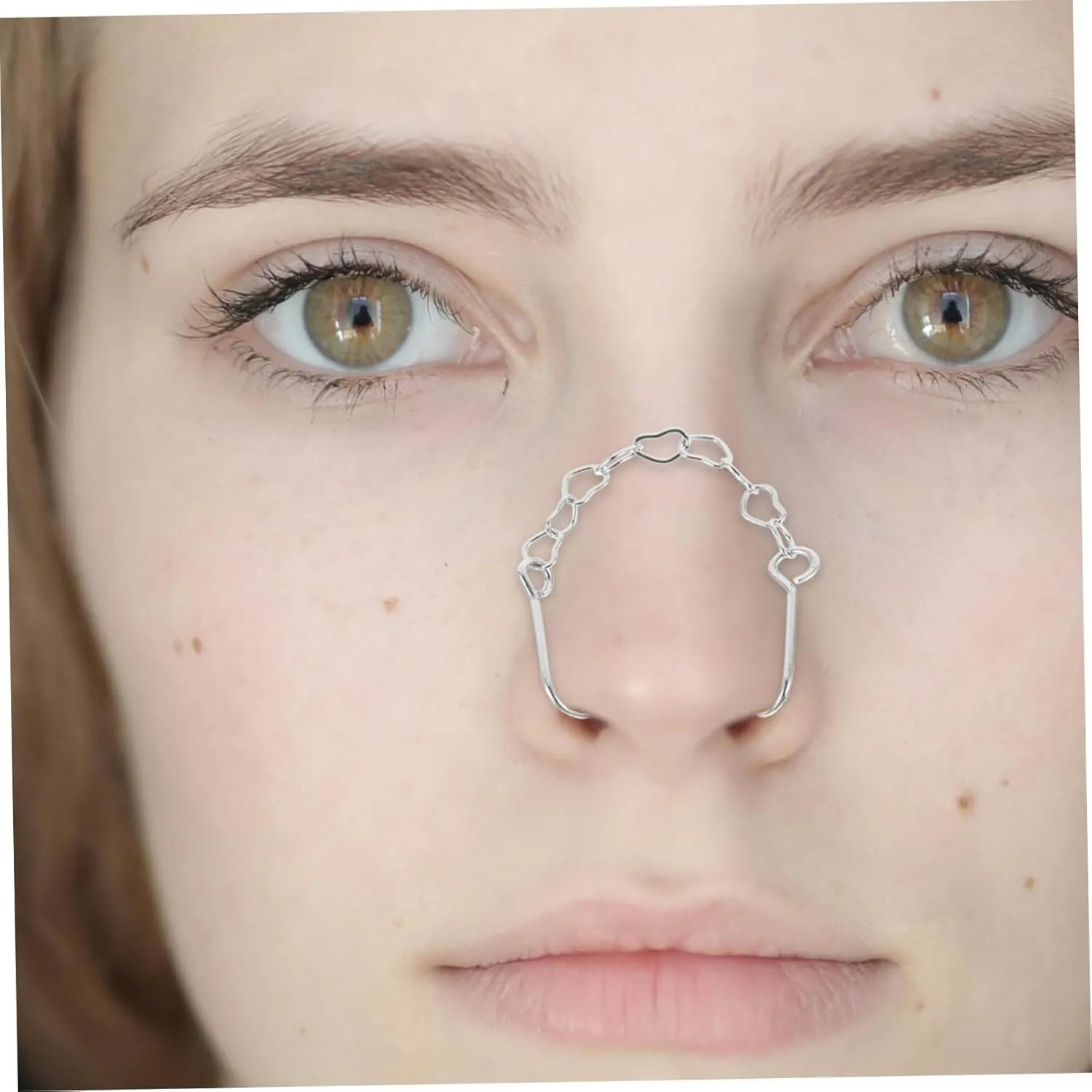 SOIMISS Nose Chain Snorno Ring Nose Studs Nose Ring Nose Supplies Nose Ornament Ring for Nose Women's Jewelry