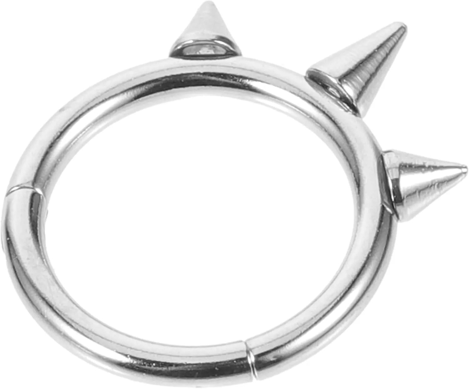 Stainless Steel Nose Cuff Ring for Women Durable Metal Nose Piercing Jewelry Chic Decorative Nose Ring Cuff Comfortable Unique Design for Everyday Wear