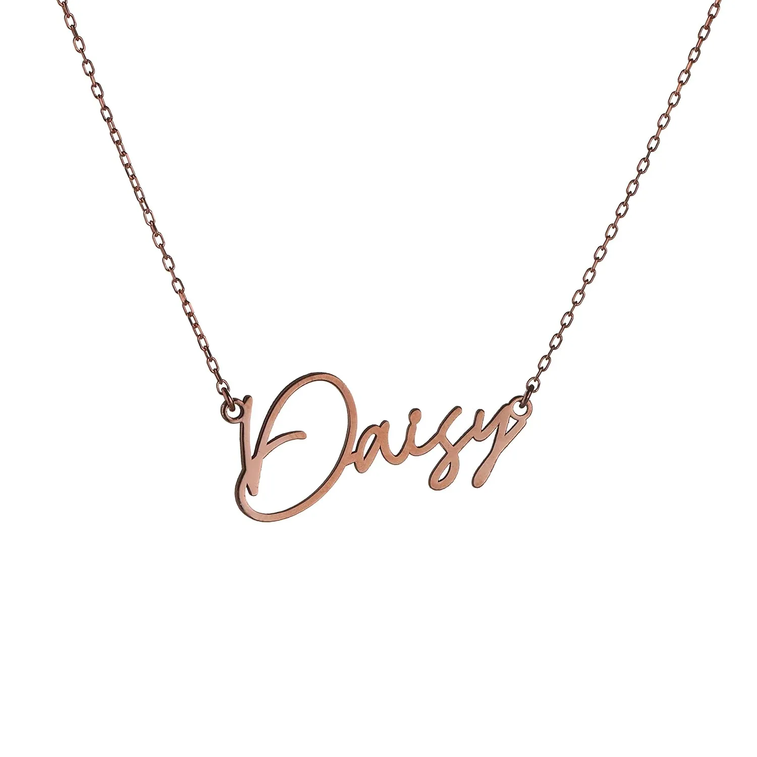 Sterling Silver & Gold Personalized Necklace, Custom Name Pendant, Statement Jewelry, Perfect Birthday or Anniversary Gift.