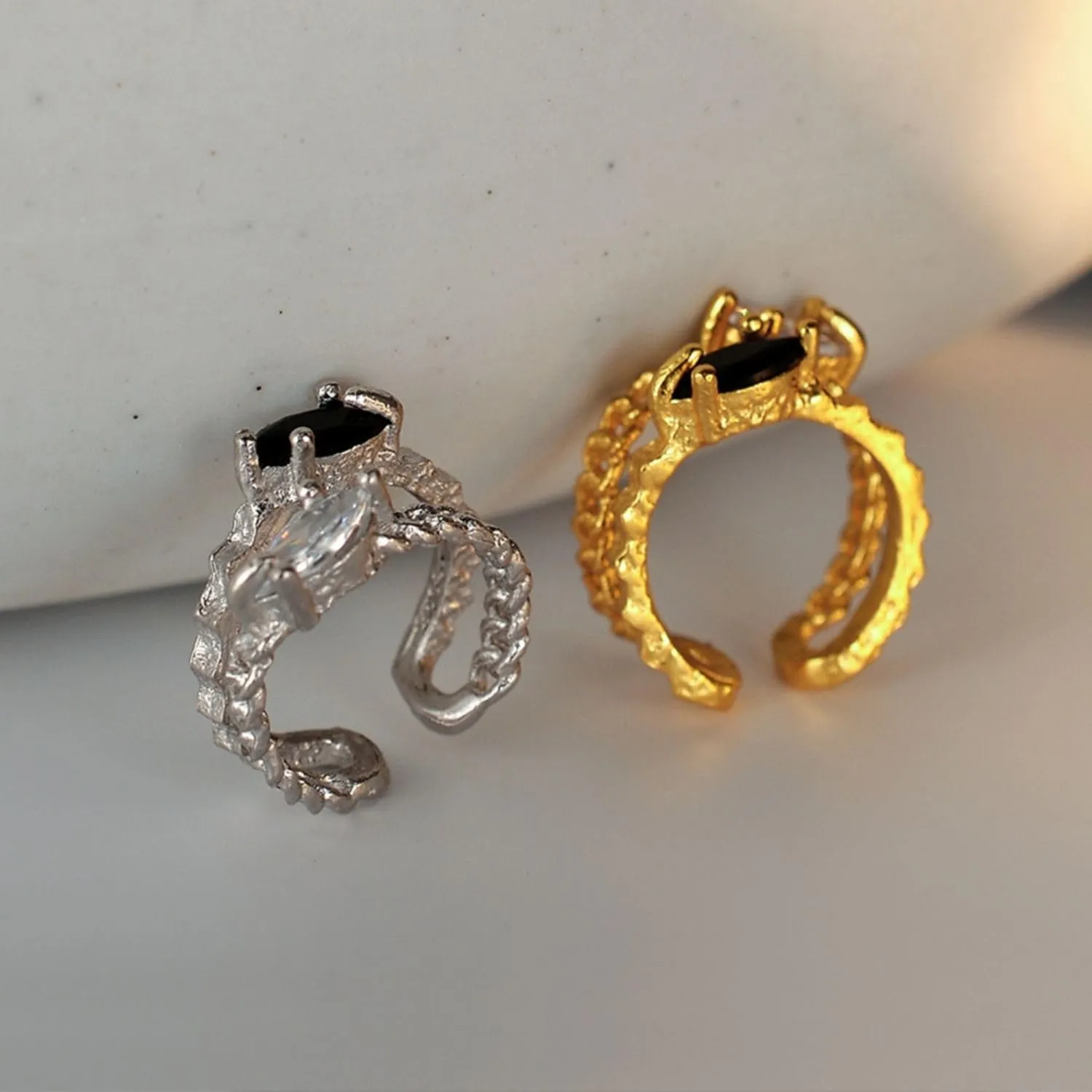 Sterling Silver Ear Cuff for Women, Multilayer Cuff Non Piercing Earrings, Minimalist Earrings Cuff