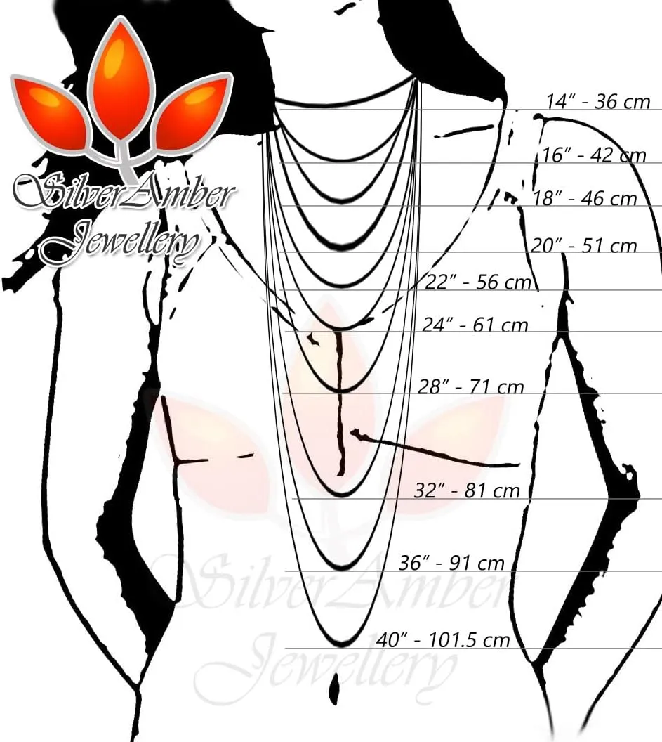 UK - Sterling Silver 14" 16" 18" 20" 24" 28" 32" 36" 40" Inch Delicate & Sturdy Italian Curbs, Trace, Snake and other styles Chain Necklace