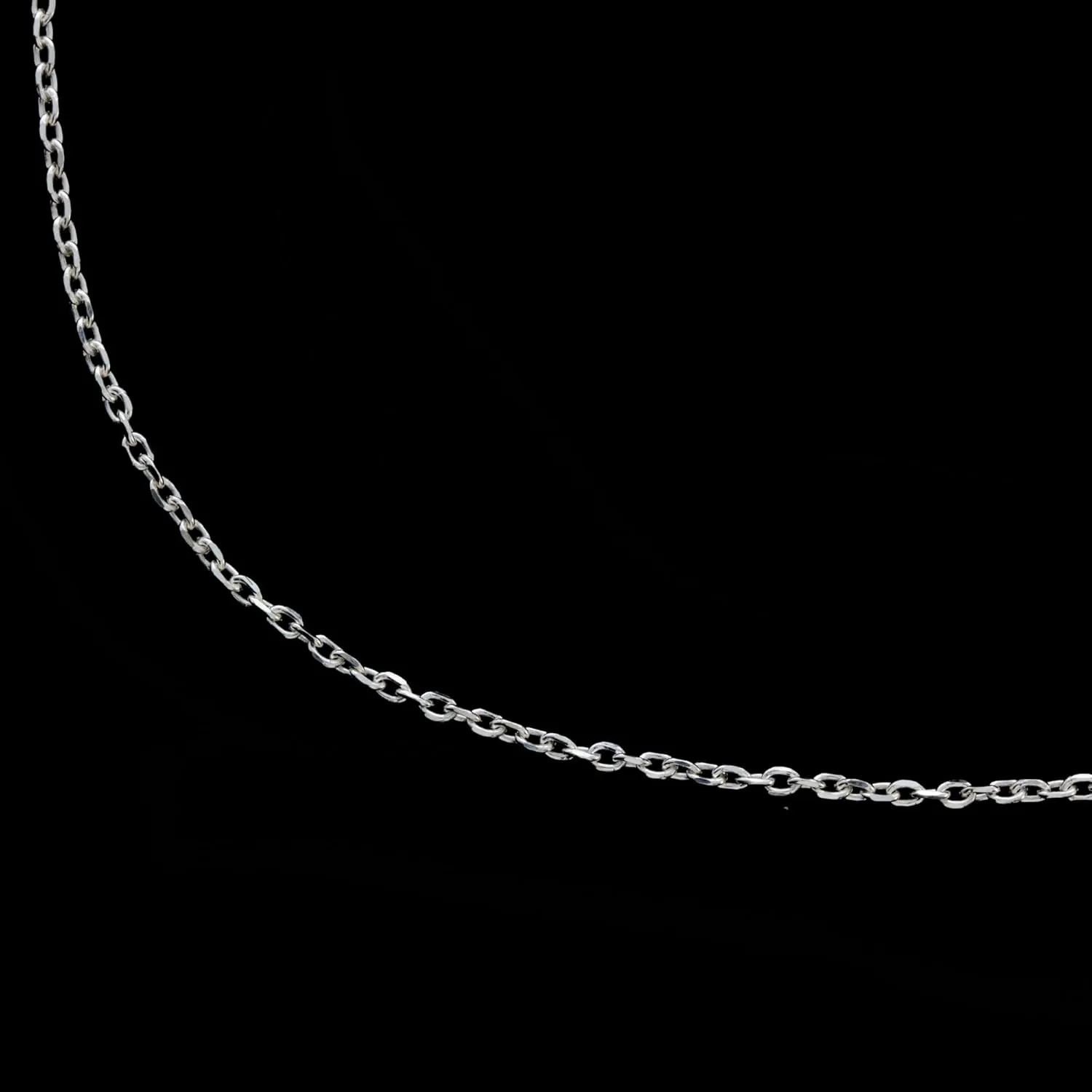 UK - Sterling Silver 14" 16" 18" 20" 24" 28" 32" 36" 40" Inch Delicate & Sturdy Italian Curbs, Trace, Snake and other styles Chain Necklace
