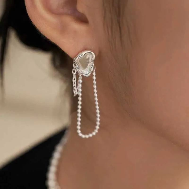 Unique Sterling Silver Earrings-Superior Lake Collection