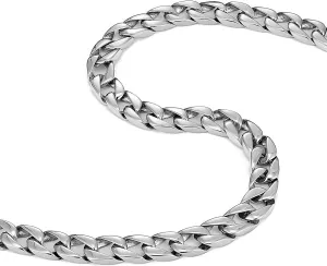 Urban Jewelry Men's Powerful Stainless Steel Chain Necklace Ultra Thick Wide (Silver,11 mm width, 19,21,23 Inches)