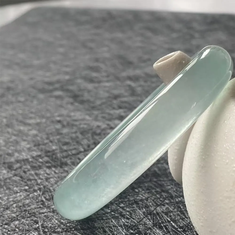 URED Jade Bangle Bracelet For Women Elegant Jade Bangle Chinese Feng Shui Bangle Good Luck Bangle Fashion Elegant Round Bracelet Bangle For Woman Birthday Present