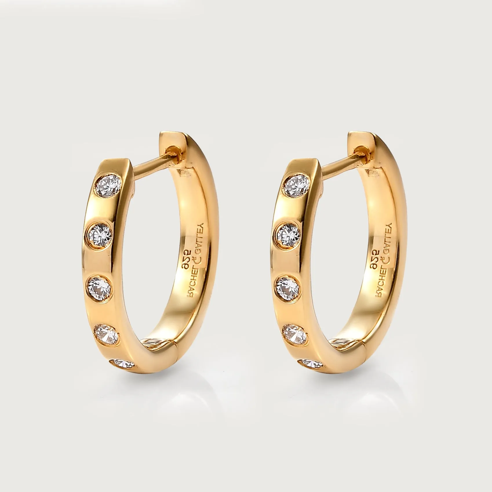 Versa Lab Grown Diamond Huggie Hoop Earrings