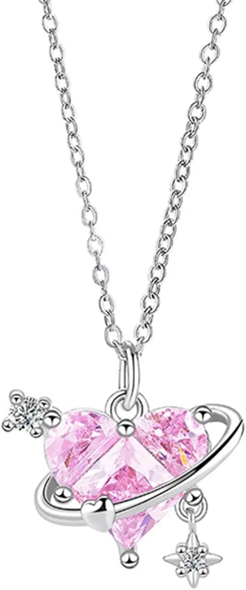 WCRAZYE Vintage Gothic Heart Necklace for Women Delicate Fashion Black Irregular Heart Crystal Pendant Choker Y2k Coquette Aesthetic Grunge Star Heart Necklace Halloween Jewelry