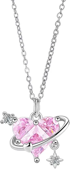 WCRAZYE Vintage Gothic Heart Necklace for Women Delicate Fashion Black Irregular Heart Crystal Pendant Choker Y2k Coquette Aesthetic Grunge Star Heart Necklace Halloween Jewelry