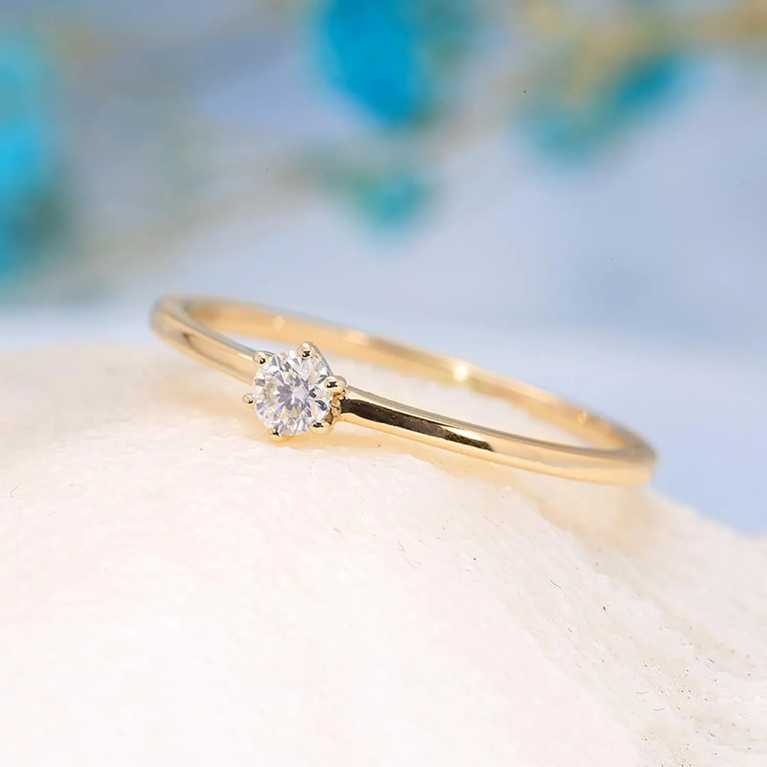 Wycian Gay Engagement Rings for Men, Lab Grown Diamond Ring Created Diamond Stackable Knuckle Ring for Women Mother's Day Promise Ring Men